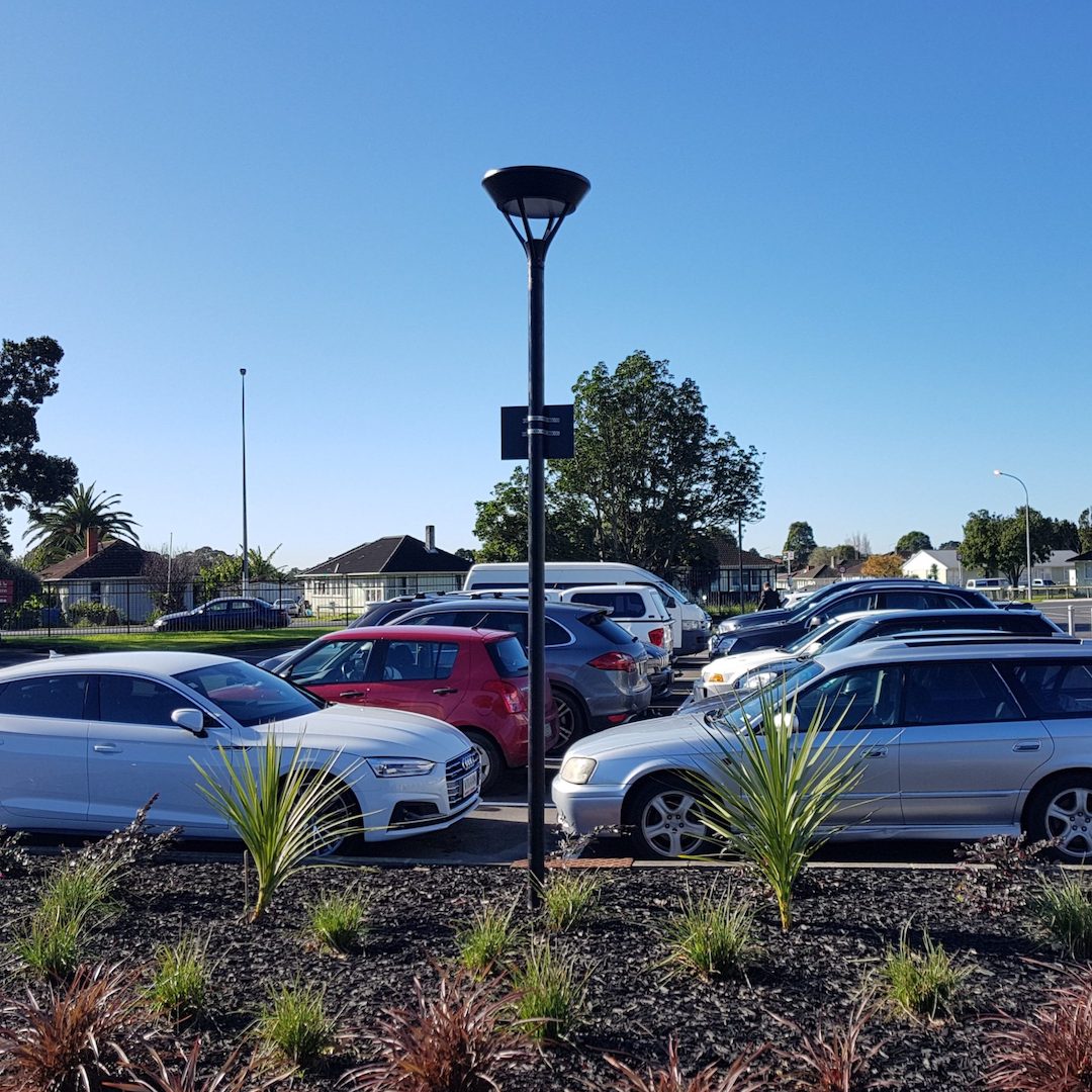 SOLAR POST TOP, Parking Area