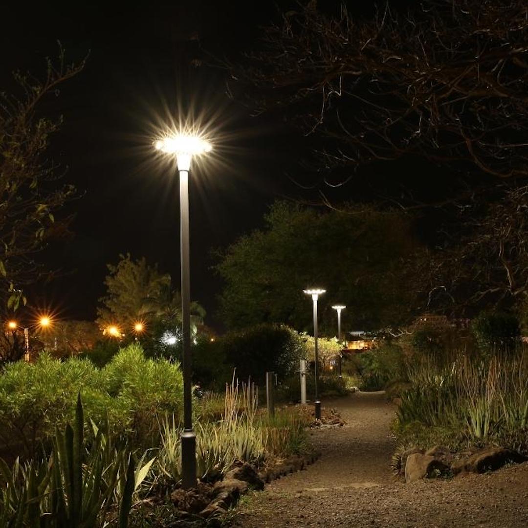 SOLAR POST TOP, Public Park Area