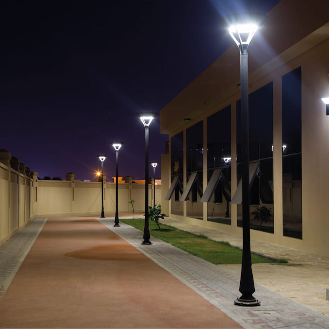 SOLAR POST TOP, Parking Area