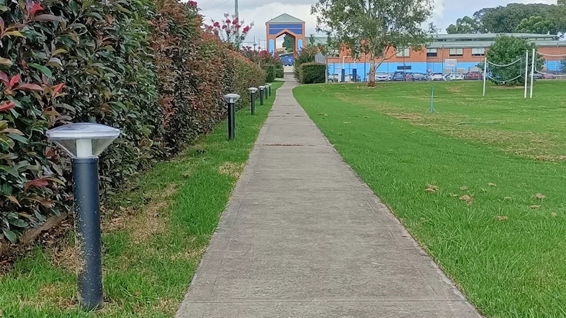 VANDAL, School Walkway