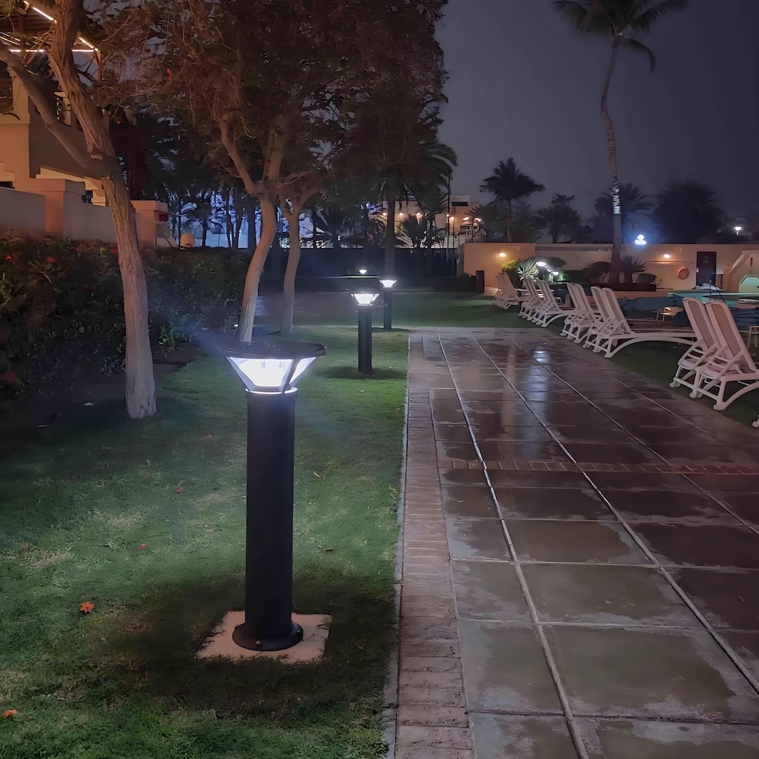 SOLAR BOLLARD, Hotel Outdoor Lighting
