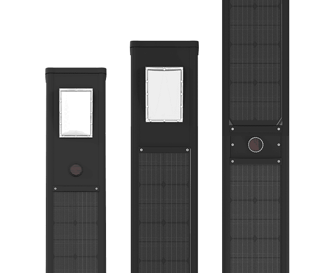 Colonnes Lumineuse Solaires